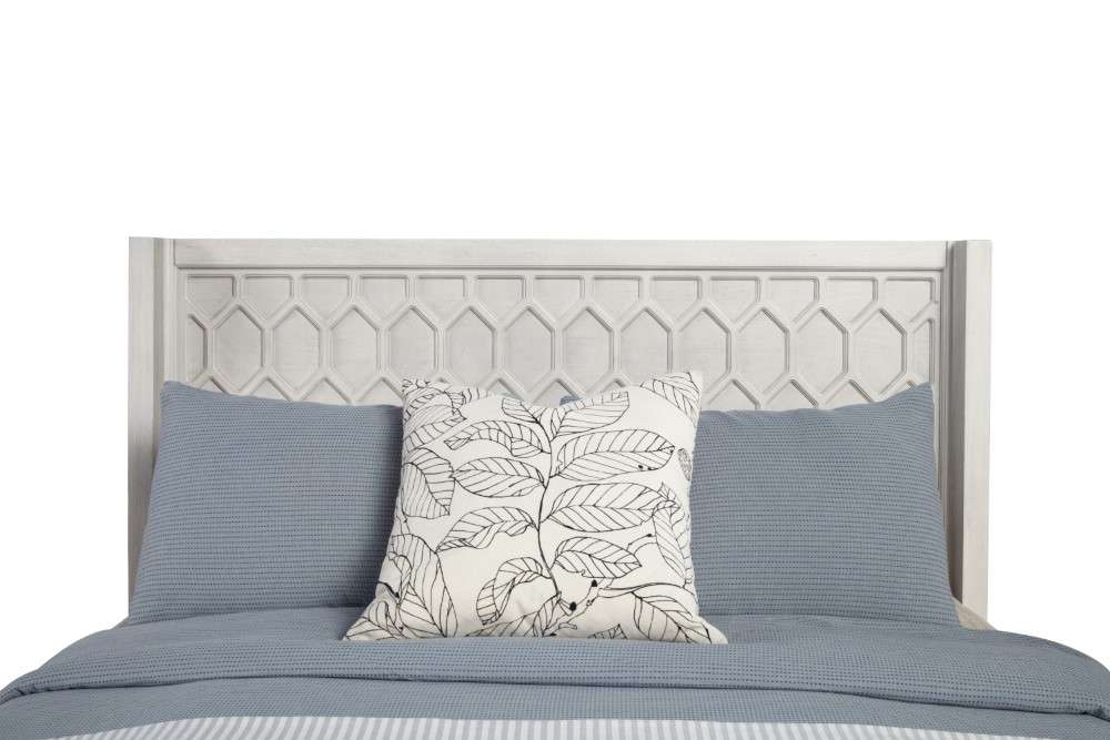 Origins by Alpine - Denver California King Panel Bed in Grey - 2013-07CK veiw 4