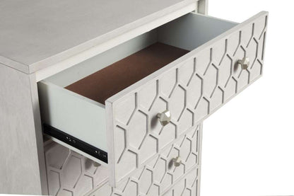 Origins by Alpine - Denver Five Drawer Chest in Grey - 2013-05 veiw 3