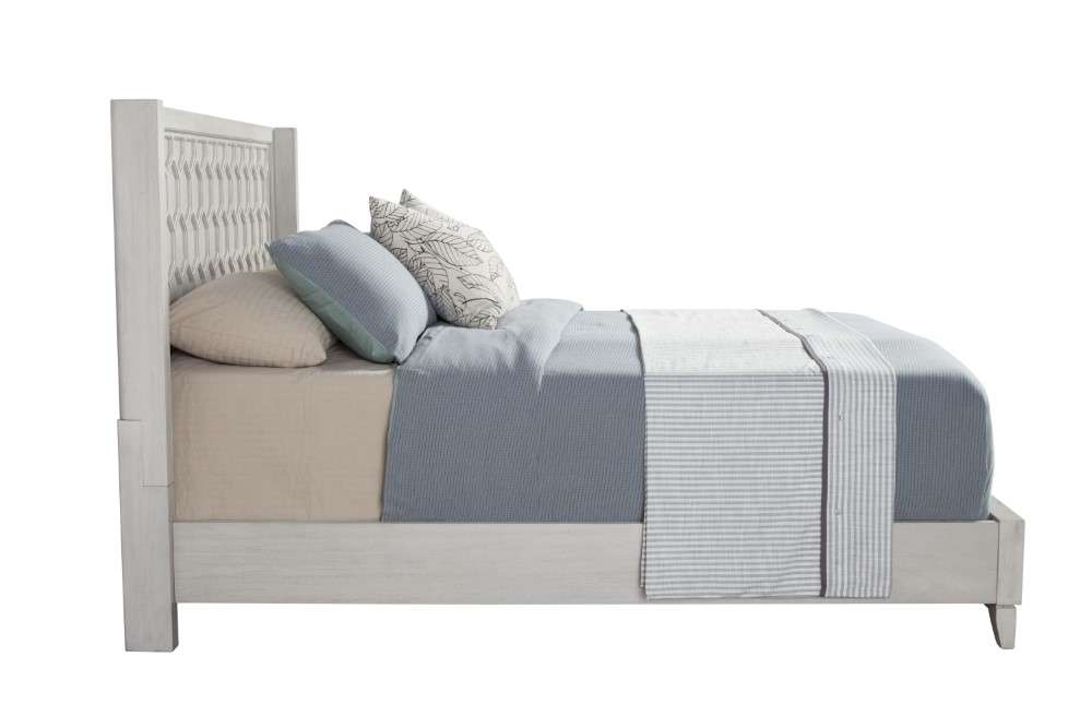 Origins by Alpine - Denver Full Size Panel Bed in Grey - 2013-08F veiw 7
