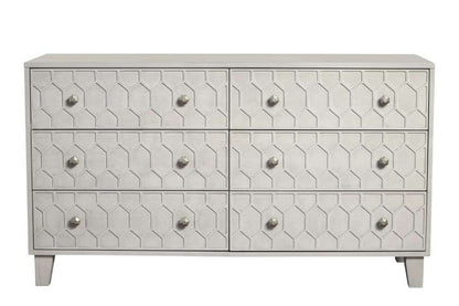 Origins by Alpine - Denver Six Drawer Dresser in Grey - 2013-03 veiw 2