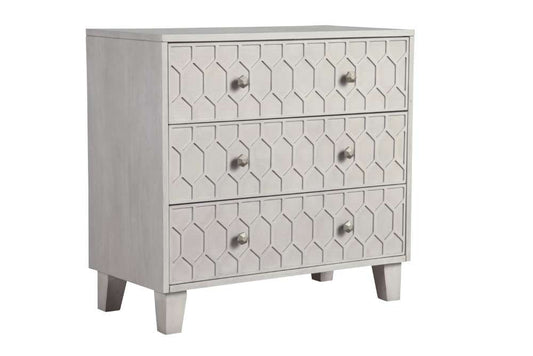 Origins by Alpine - Denver Three Drawer Small Chest in Grey - 2013-04 veiw 1