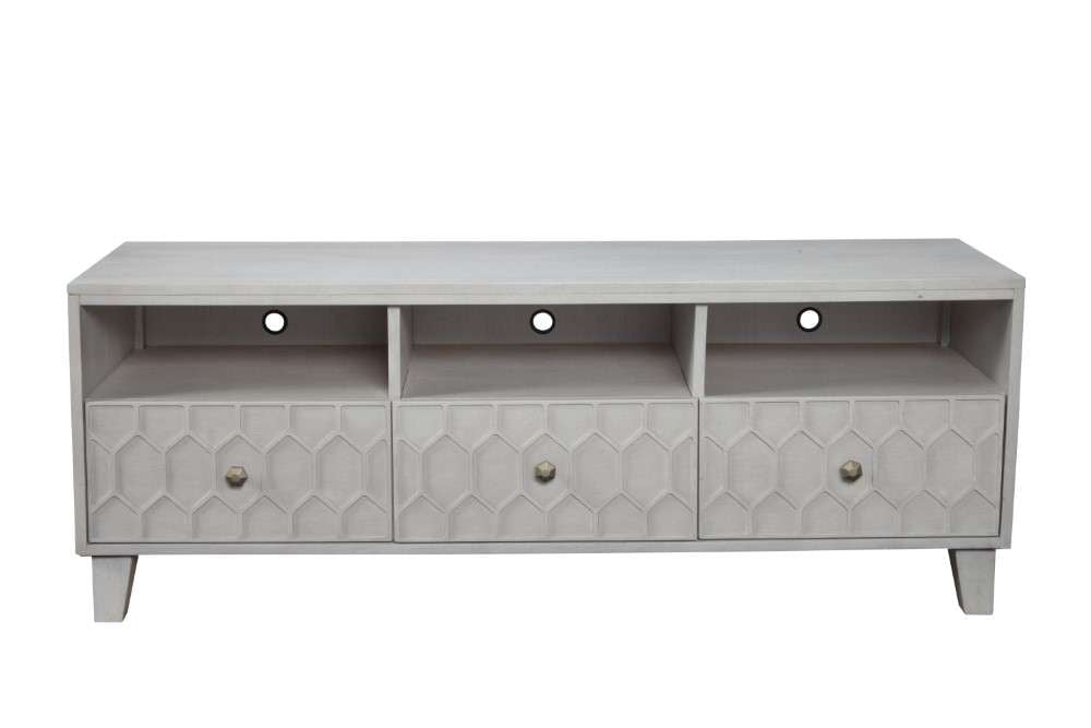 Origins by Alpine - Denver TV Console in Grey - 2013-10 veiw 1
