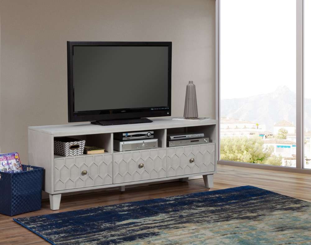Origins by Alpine - Denver TV Console in Grey - 2013-10 veiw 2
