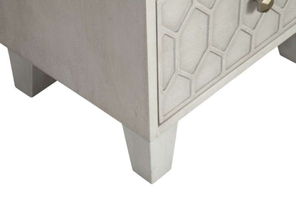 Origins by Alpine - Denver Two Drawer Nightstand in Grey - 2013-02 veiw 4