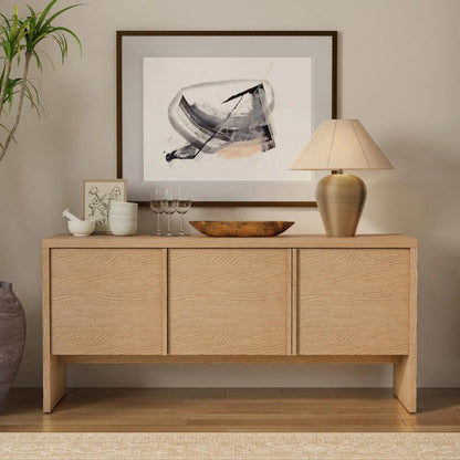 Origins by Alpine - Flo Sideboard, Natural - 8700NAT-64 veiw 7