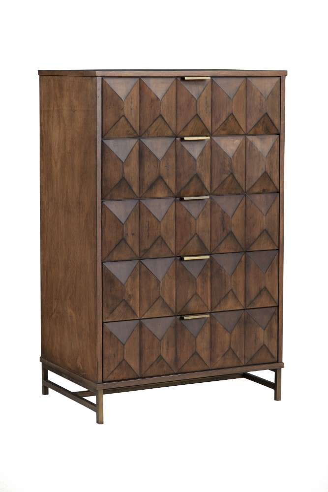 Origins by Alpine - Trig Chest in Mahogany - 5300-05 veiw 1