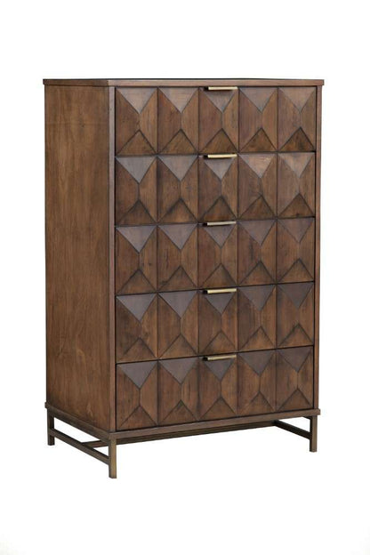 Origins by Alpine - Trig Chest in Mahogany - 5300-05 veiw 1