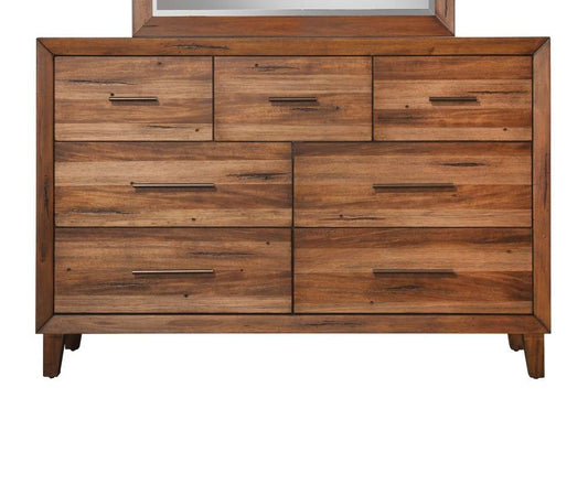 Origins by Alpine - Trinidad 7 Drawer Dresser in Brown - 2500-03 veiw 1