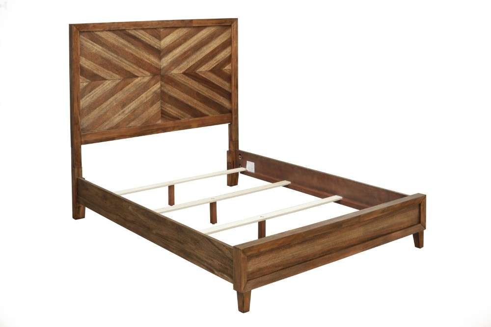 Origins by Alpine - Trinidad Full Bed in Brown - 2500-08F veiw 2