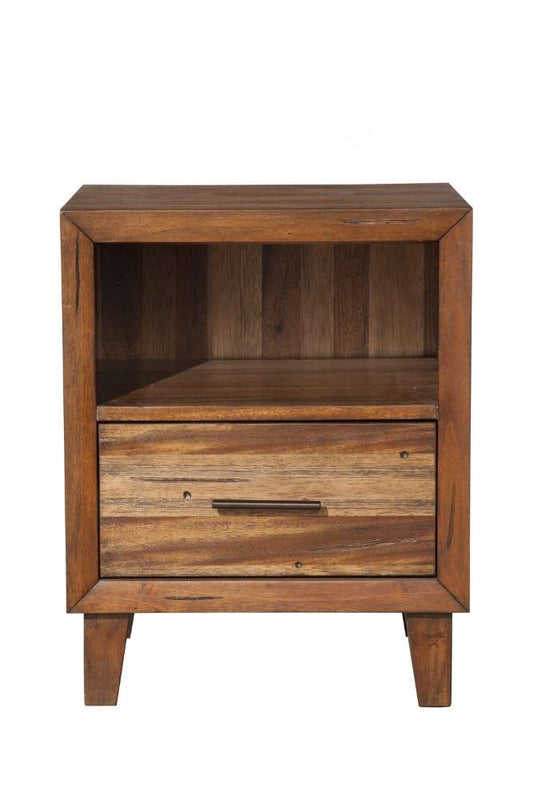 Origins by Alpine - Trinidad Nighstand in Brown - 2500-02 veiw 1