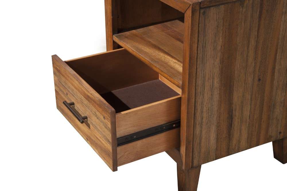 Origins by Alpine - Trinidad Nighstand in Brown - 2500-02 veiw 2
