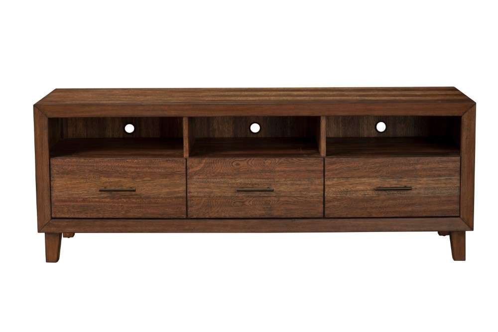 Origins by Alpine - Trinidad TV Console in Toffee - 2500-10 veiw 3