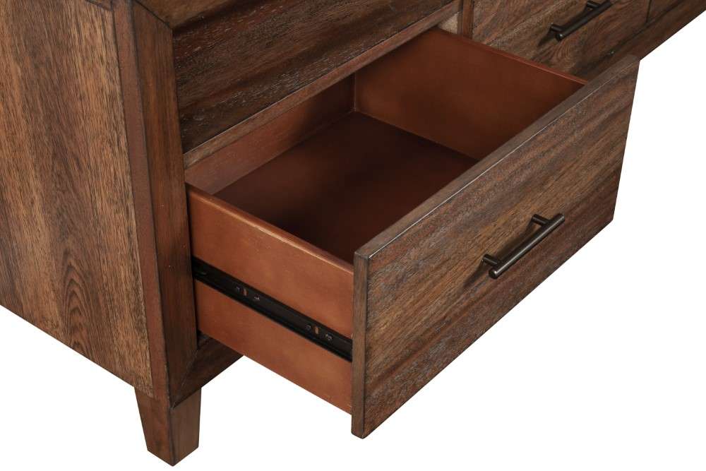 Origins by Alpine - Trinidad TV Console in Toffee - 2500-10 veiw 6