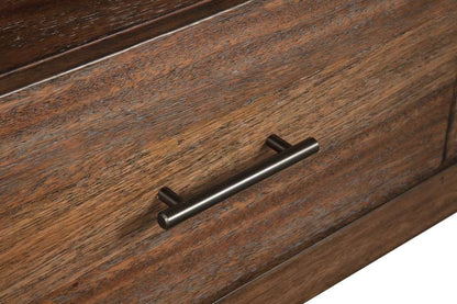 Origins by Alpine - Trinidad TV Console in Toffee - 2500-10 veiw 9