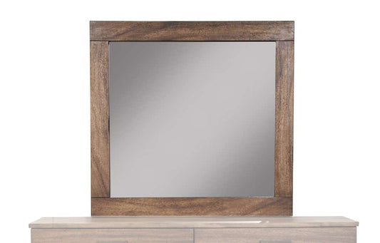 Origins by Alpine - Weston Mirror in Rustic Pine - 3500-06 veiw 1