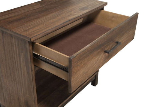 Origins by Alpine - Weston Nightstand in Pine - 3500-02 veiw 2