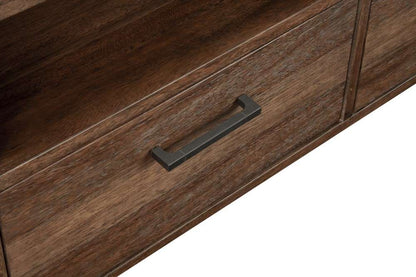 Origins by Alpine - Weston TV Console in Rustic Pine - 3500-10 veiw 6