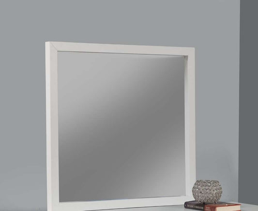 Origins by Alpine - White Pearl Mirror in White - 6400-06 veiw 1
