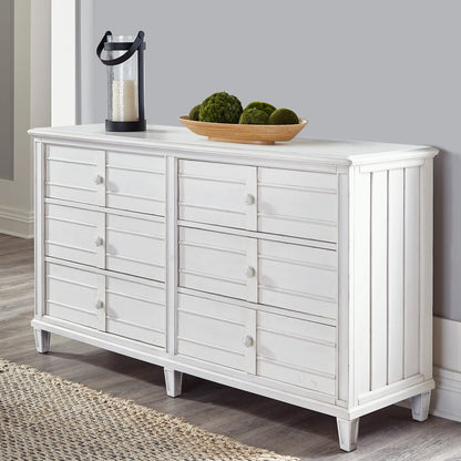 Palmetto Home - Cane Bay 6 Drawer Dresser - 472-145 view 2