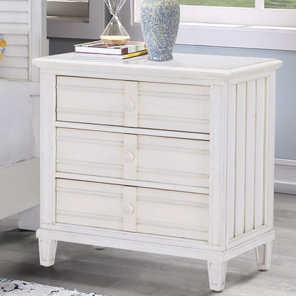 Palmetto Home - Cane Bay Three Drawer Nightstand - 472-350 view 4
