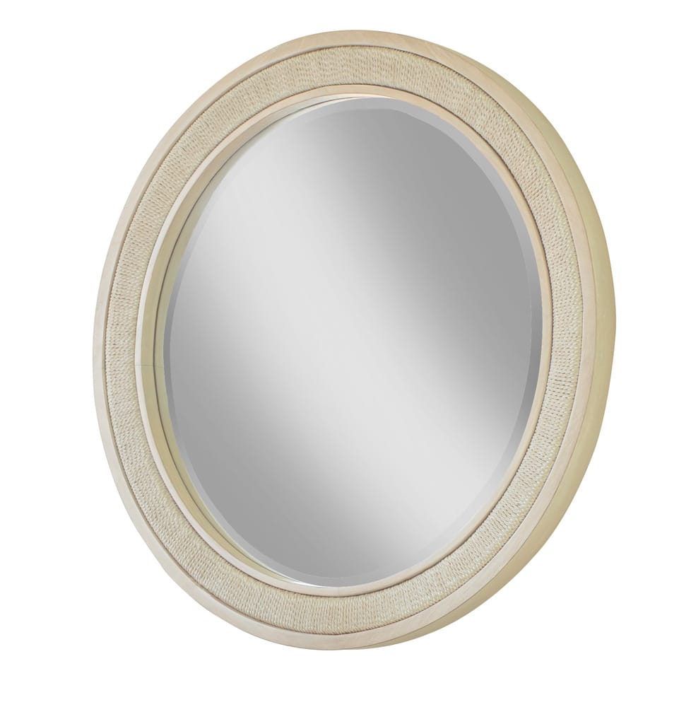 Palmetto Home - Pearl 6-Drawer Dresser and Woven Round Mirror Combo - 230-140-05M2 view 3