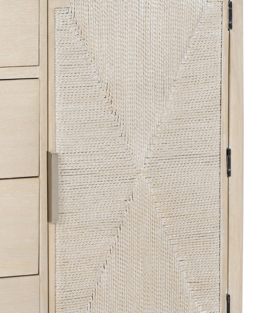 Palmetto Home - Pearl Asymmetrical Door Chest and Landscape Mirror Combo - 230-170-04M2 view 2