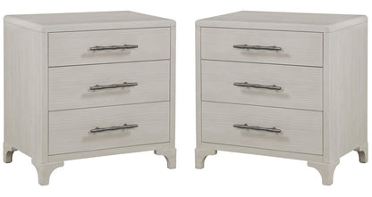 Panama Jack - Abaco 3-drawer Nightstand with USB - Set of 2 - 170-350-2PC view 1
