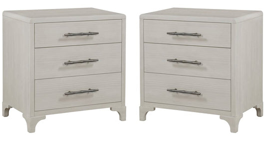 Panama Jack - Abaco 3-drawer Nightstand with USB - Set of 2 - 170-350-2PC view 1