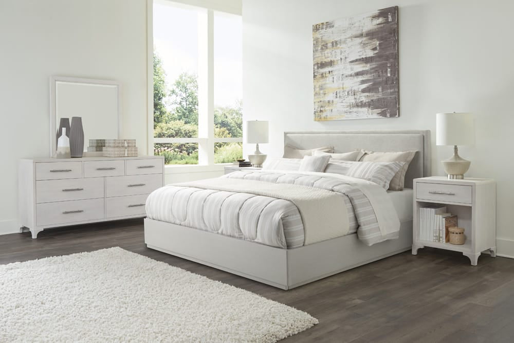 Panama Jack - Abaco Queen Upholstered Bed 4-piece Set - 170-230C-4PC Set view 1