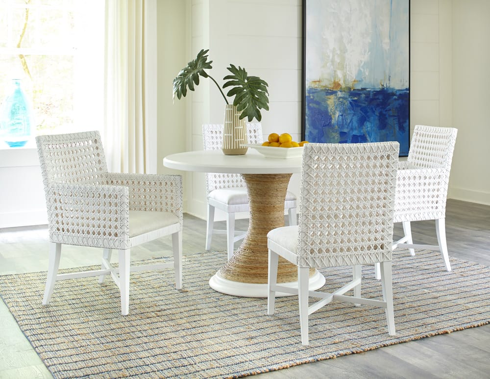 Panama Jack - Boca Grande Abaca Round Dining Table - 150-650C view 5