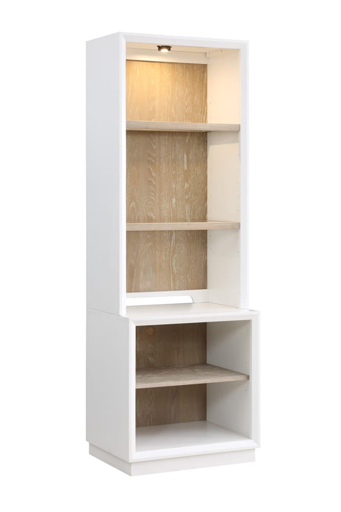 Panama Jack - Boca Grande Low Bookcase with Hutch - 150-440-435C view 1