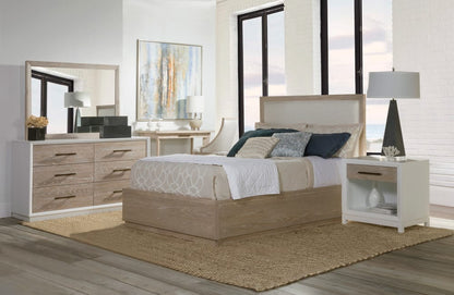 Panama Jack - Boca Grande Queen Panel Upholstered Platform Bed - 150-211C view 6