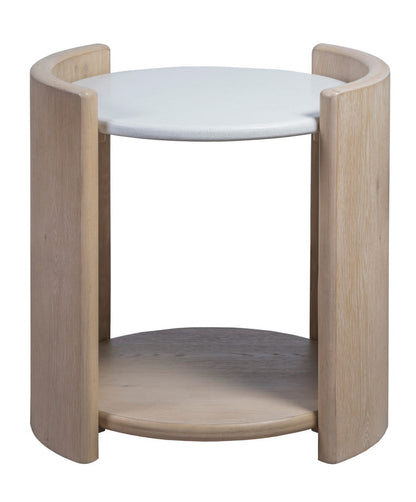 Panama Jack - Melia Round End Table with Quartz Top - 145-802 view 2