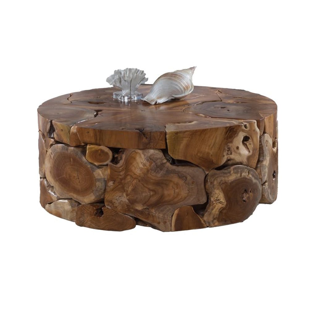Panama Jack - Organics Natural Round Cocktail Table - 501-702 view 1