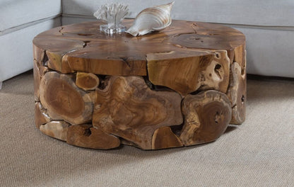 Panama Jack - Organics Natural Round Cocktail Table - 501-702 view 2