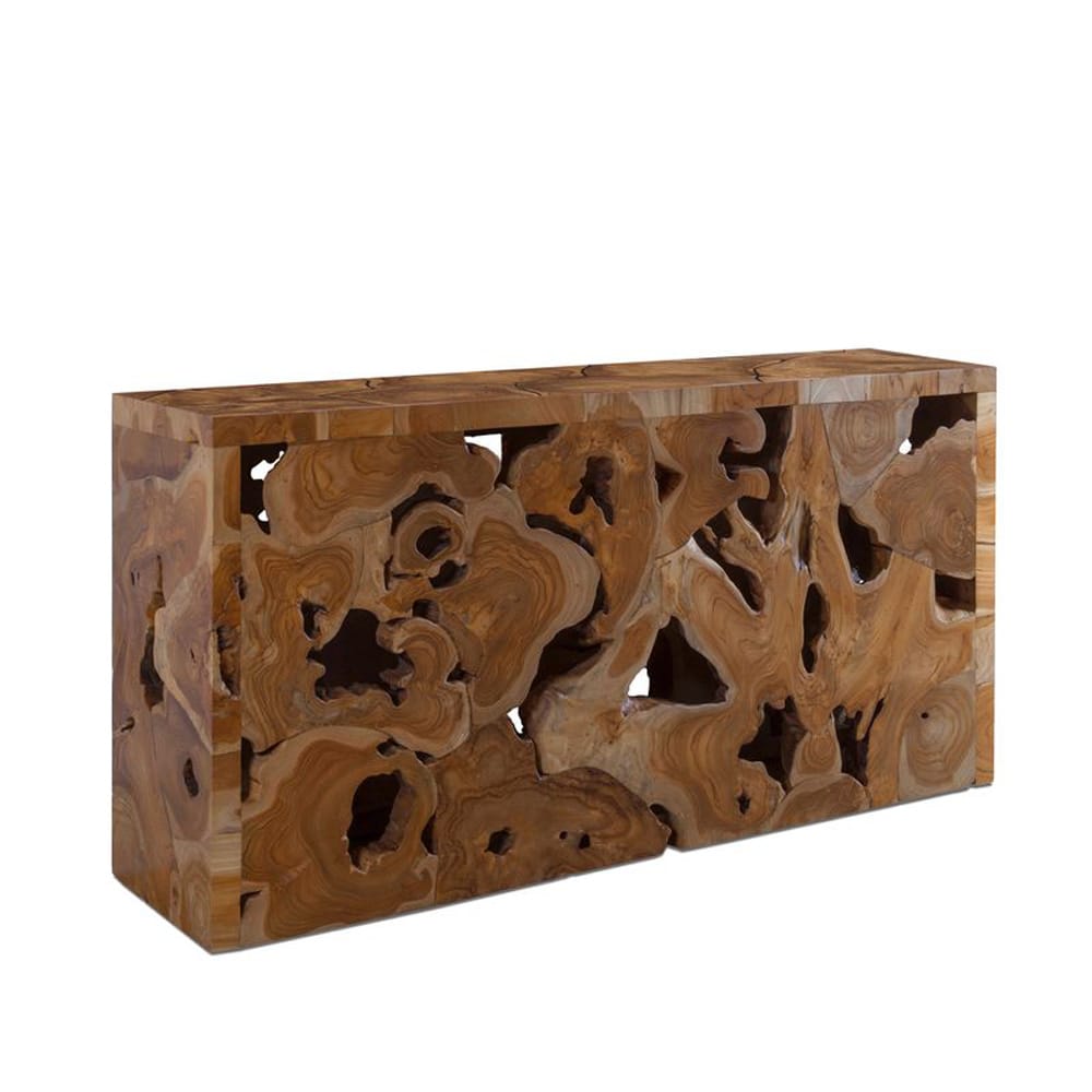 Panama Jack - Organics Natural Teak Rectangle Console Table - 501-704 view 1