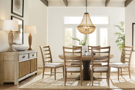 Panama Jack - Panama Jack 50th Anniversary Round 8-piece Dining Set - 50-650-8PC view 1