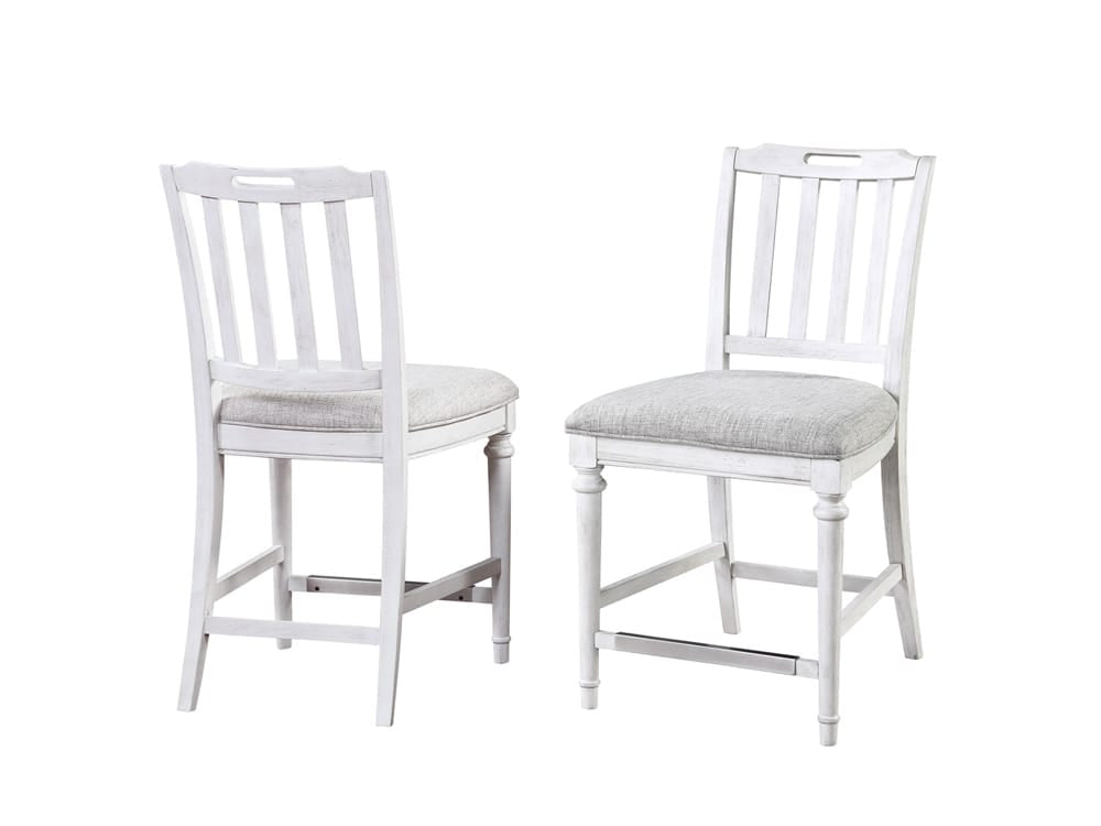 Panama Jack - Sonoma Armless Counter Height Slat Back Stool - set of 2 - 160-606 view 1
