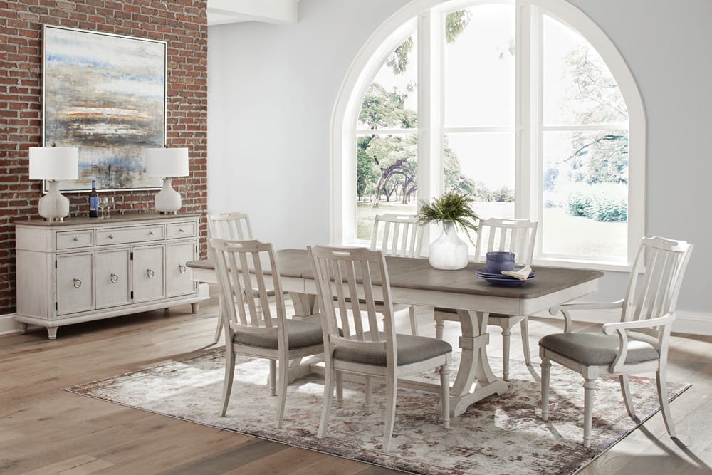 Panama Jack - Sonoma Trestle Dining Table Complete - 160-654TB view 2