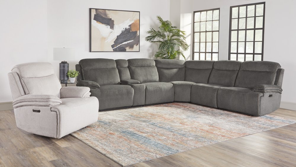 Parker House - Alpine - Airy Snow Power Zero Gravity Recliner (Set of 2) - Airy Snow - MALP#812PHZ-2-AISN view 2
