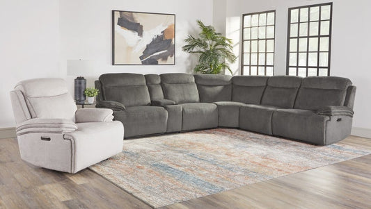 Parker House - Alpine - Airy Snow Power Zero Gravity Recliner (Set of 2) - Airy Snow - MALP#812PHZ-2-AISN view 2