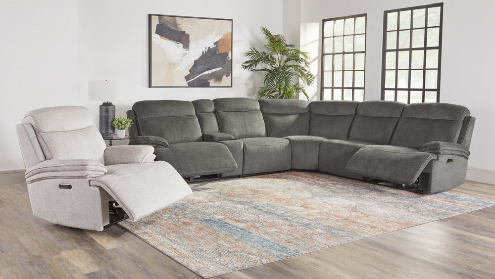 Parker House - Alpine - Airy Snow Power Zero Gravity Recliner (Set of 2) - Airy Snow - MALP#812PHZ-2-AISN view 3