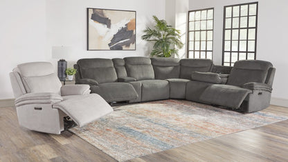 Parker House - Alpine - Airy Snow Power Zero Gravity Recliner (Set of 2) - Airy Snow - MALP#812PHZ-2-AISN view 5