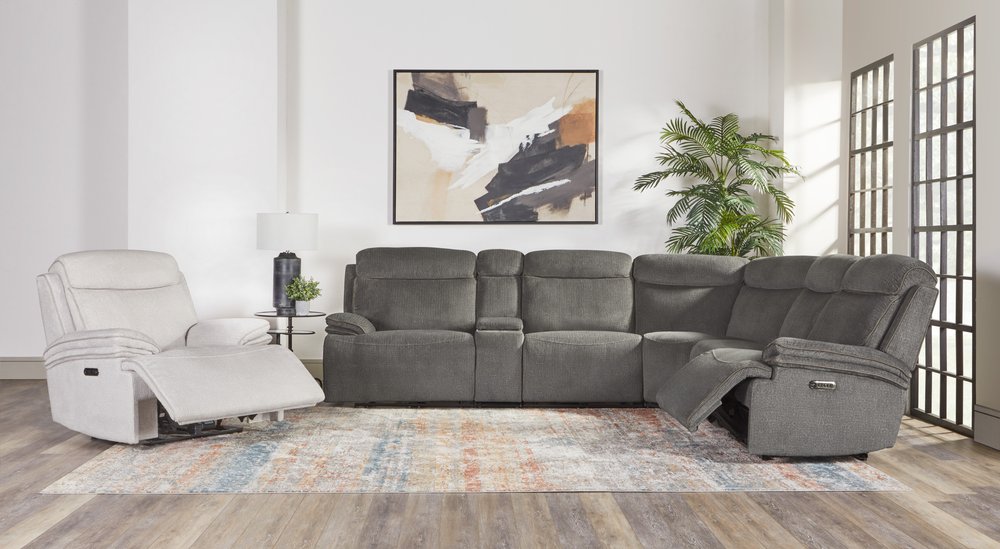 Parker House - Alpine - Airy Snow Power Zero Gravity Recliner (Set of 2) - Airy Snow - MALP#812PHZ-2-AISN view 7