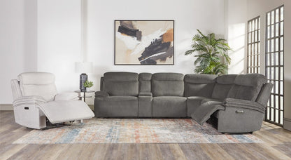 Parker House - Alpine - Airy Snow Power Zero Gravity Recliner (Set of 2) - Airy Snow - MALP#812PHZ-2-AISN view 8