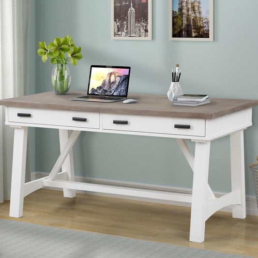 Parker House - Americana Modern 60 in. Writing Desk in Cotton - AME360D-COT view 2