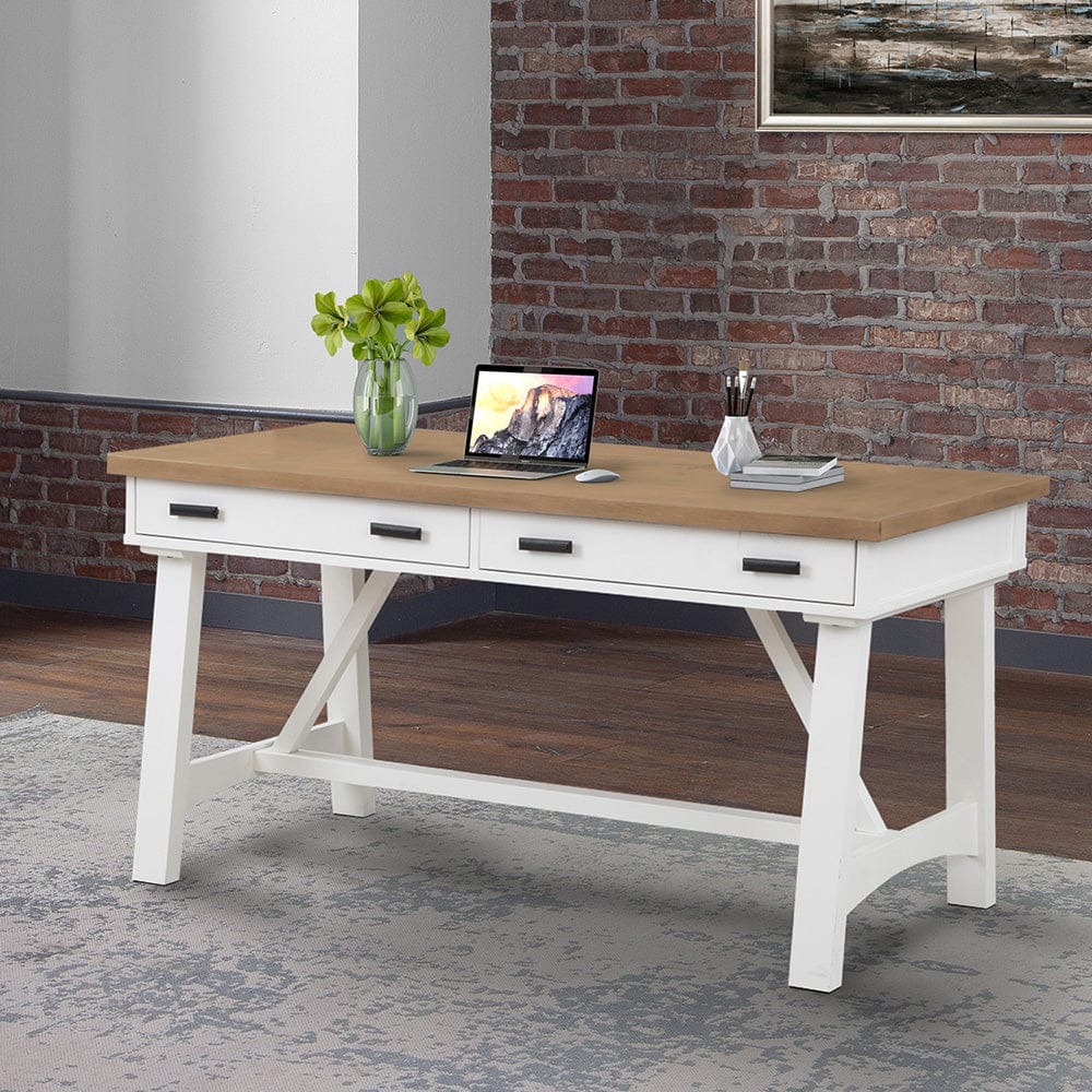Parker House - Americana Modern 60 in. Writing Desk in Cotton - AME360D-COT view 3