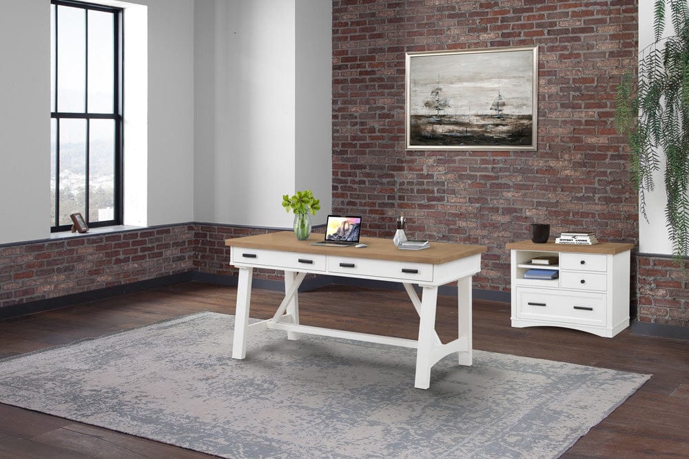 Parker House - Americana Modern 60 in. Writing Desk in Cotton - AME360D-COT view 4