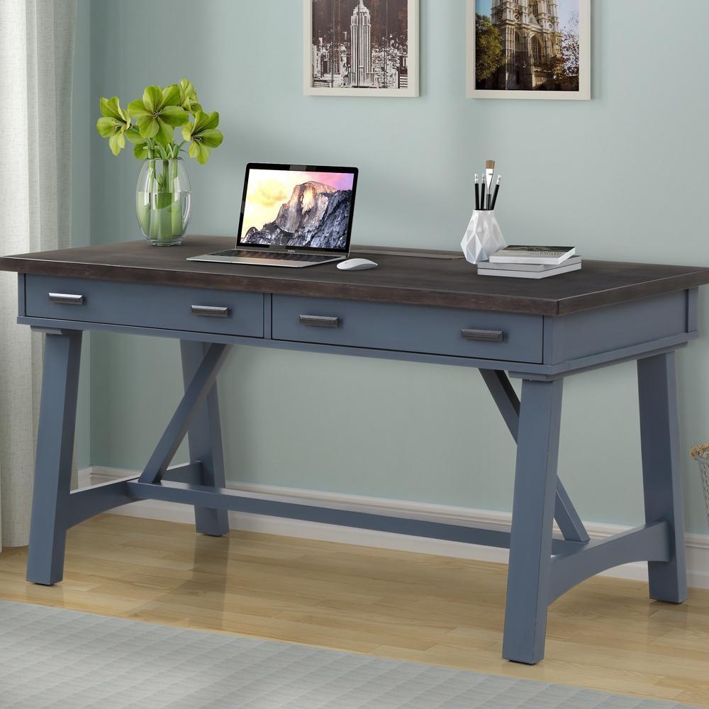 Parker House - Americana Modern 60 in. Writing Desk in Denim - AME360D-DEN view 2