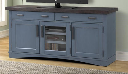 Parker House - Americana Modern 63 in. TV Console in Denim - AME63-DEN view 2